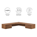 Render Wall Mount Corner Office Desk by Modway by HouseOfZazla