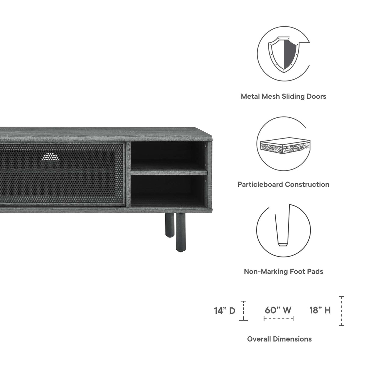 Kurtis 47" TV Stand by Modway, photo 23 of 42