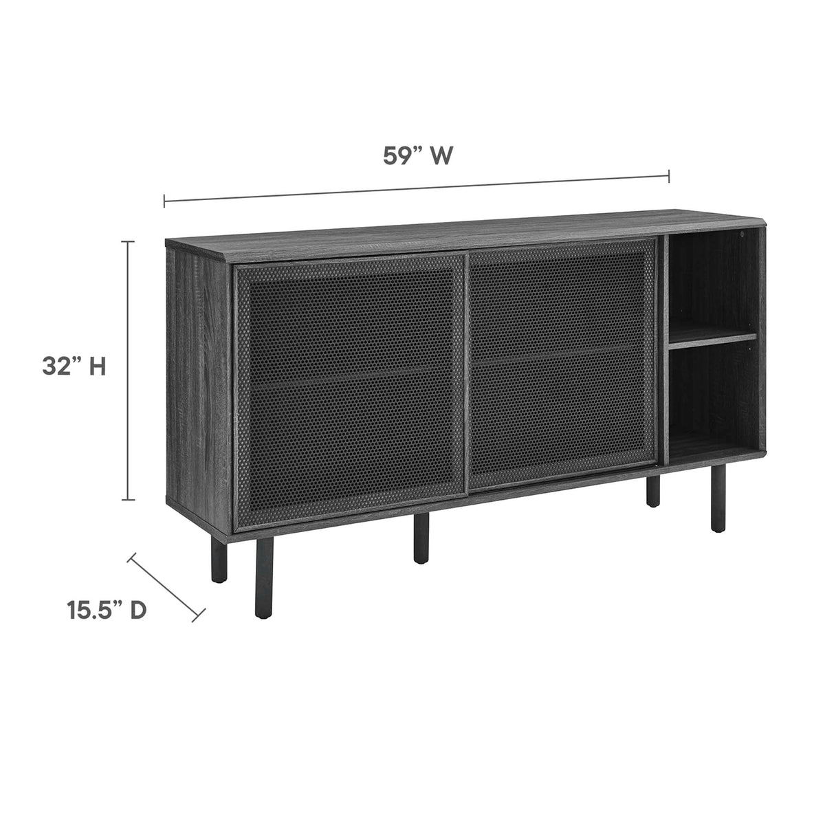 Kurtis 59" Sideboard by Modway, photo 16 of 21