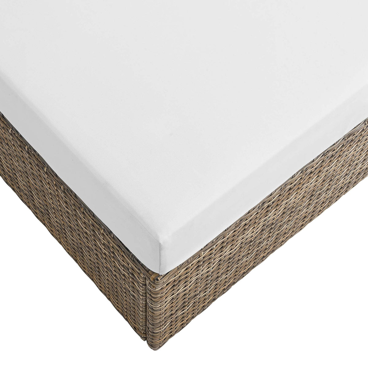 Convene Outdoor Patio Rectangle Ottoman by Modway, photo 5 of 7