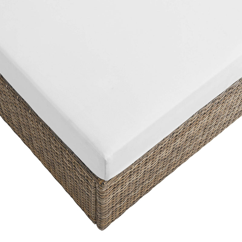 Convene Outdoor Patio Rectangle Ottoman by Modway, photo 5 of 7