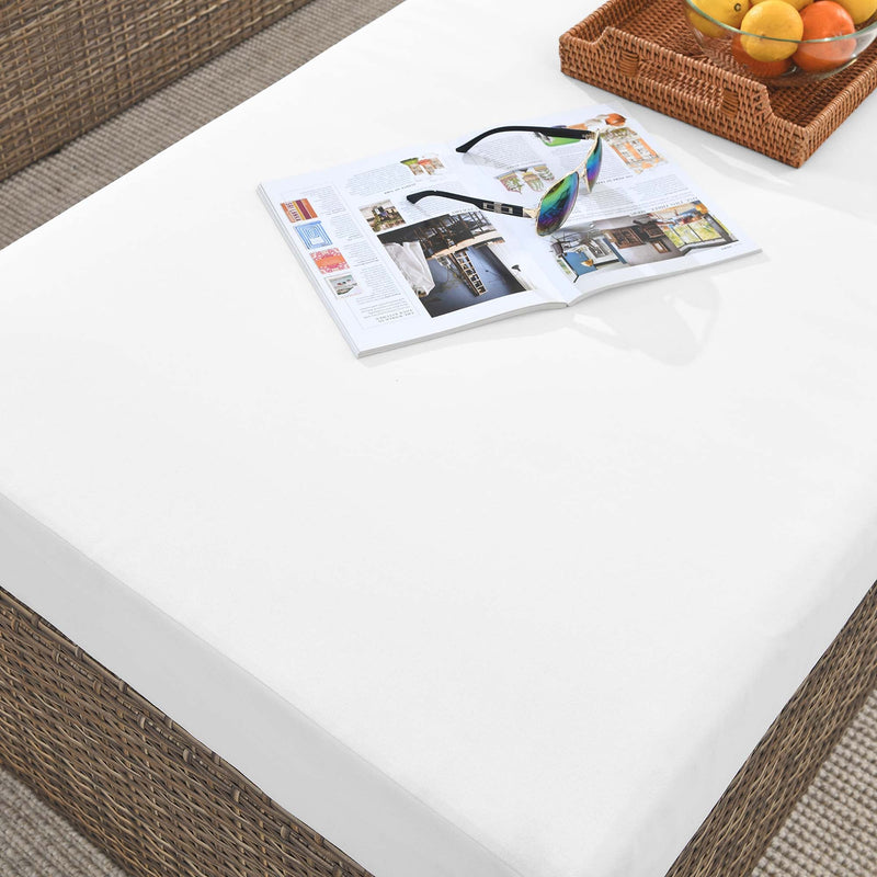 Convene Outdoor Patio Rectangle Ottoman by Modway, photo 7 of 7