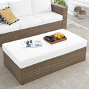 Convene Outdoor Patio Rectangle Ottoman by Modway by HouseOfZazla