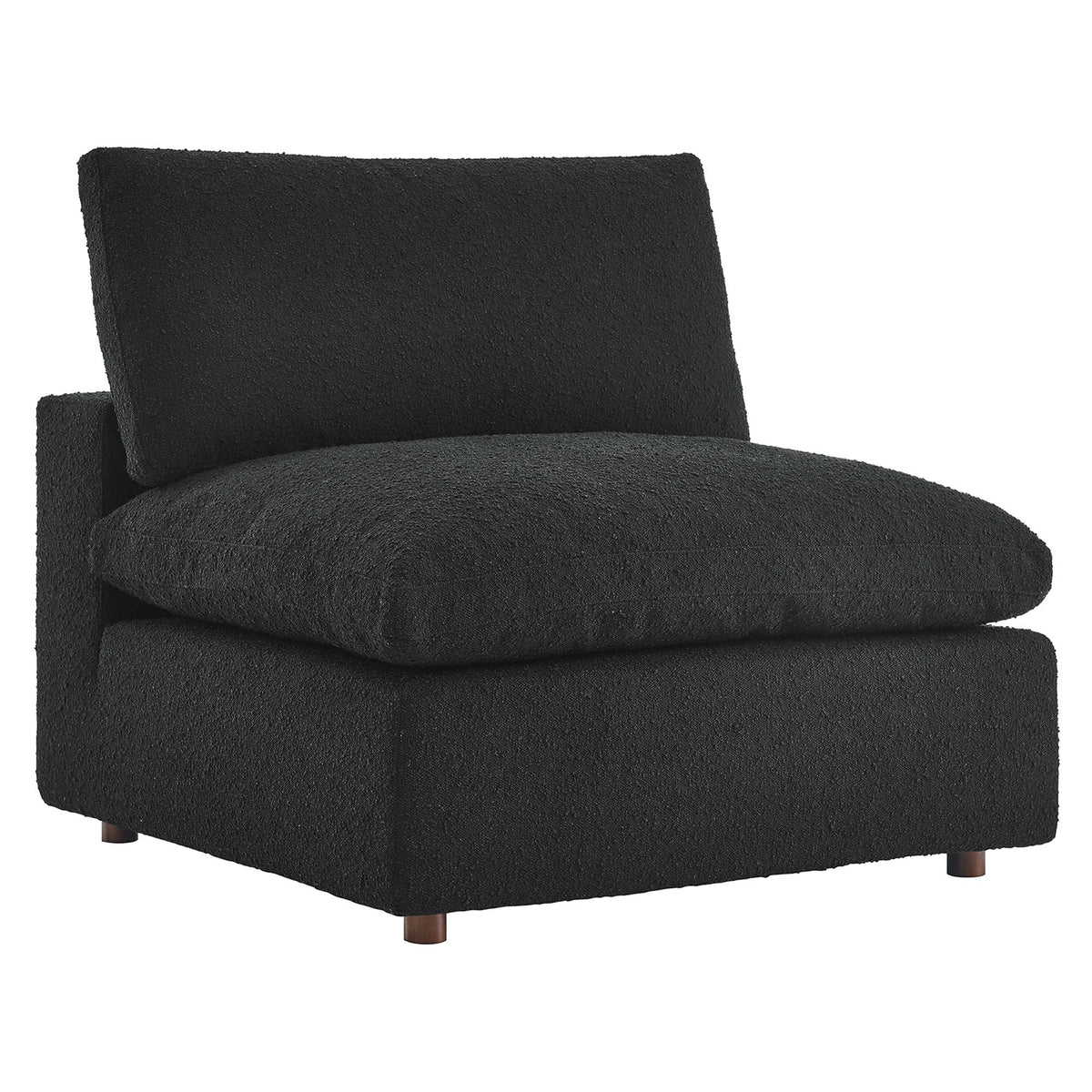 Commix Down Filled Overstuffed Boucle Fabric Armless Chair by Modway, photo 21 of 21