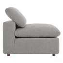Commix Down Filled Overstuffed Boucle Fabric Armless Chair by Modway by HouseOfZazla