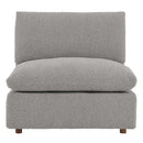 Commix Down Filled Overstuffed Boucle Fabric Armless Chair by Modway by HouseOfZazla