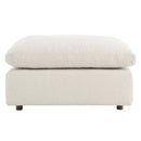 Commix Down Filled Overstuffed Boucle Fabric Ottoman by Modway by HouseOfZazla