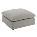 Commix Down Filled Overstuffed Boucle Fabric Ottoman by Modway by HouseOfZazla