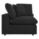 Commix Down Filled Overstuffed Boucle Fabric Corner Chair by Modway by HouseOfZazla