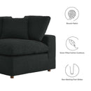Commix Down Filled Overstuffed Boucle Fabric Corner Chair by Modway by HouseOfZazla
