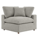 Commix Down Filled Overstuffed Boucle Fabric Corner Chair by Modway by HouseOfZazla