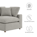 Commix Down Filled Overstuffed Boucle Fabric Corner Chair by Modway by HouseOfZazla