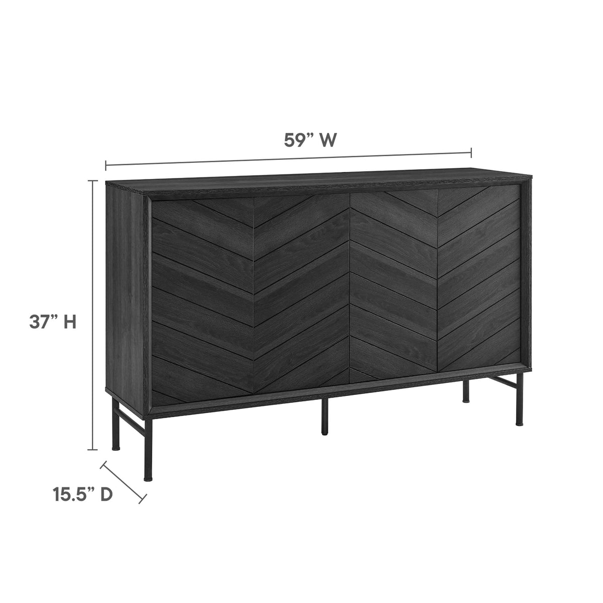 Harper Chevron Sideboard by Modway, photo 2 of 14