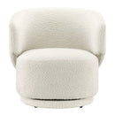 Celestia Boucle Fabric Swivel Chair by Modway by HouseOfZazla