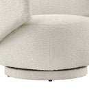 Celestia Boucle Fabric Swivel Chair by Modway by HouseOfZazla