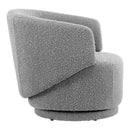 Celestia Boucle Fabric Swivel Chair by Modway by HouseOfZazla