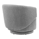 Celestia Boucle Fabric Swivel Chair by Modway by HouseOfZazla