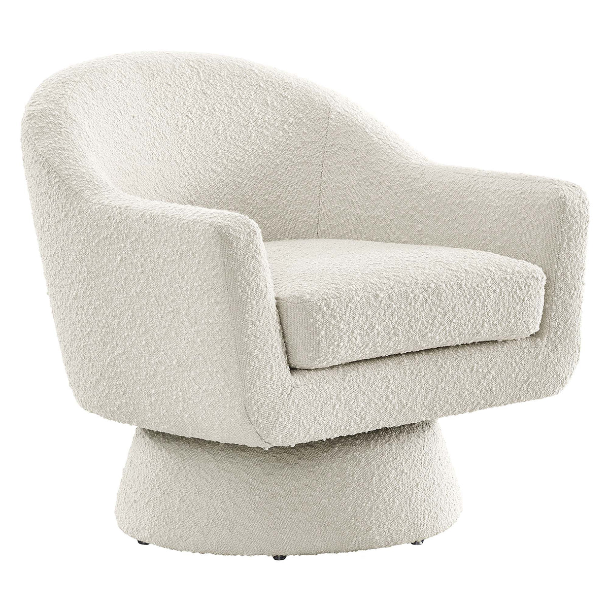 Astral Boucle Fabric Swivel Chair by Modway, photo 14 of 14
