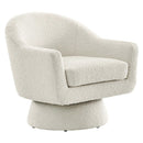 Astral Boucle Fabric Swivel Chair by Modway by HouseOfZazla