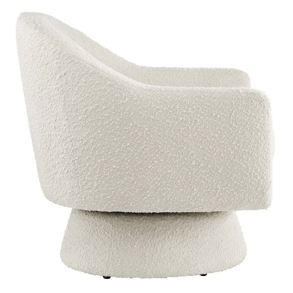 Astral Boucle Fabric Swivel Chair by Modway, photo 11 of 14