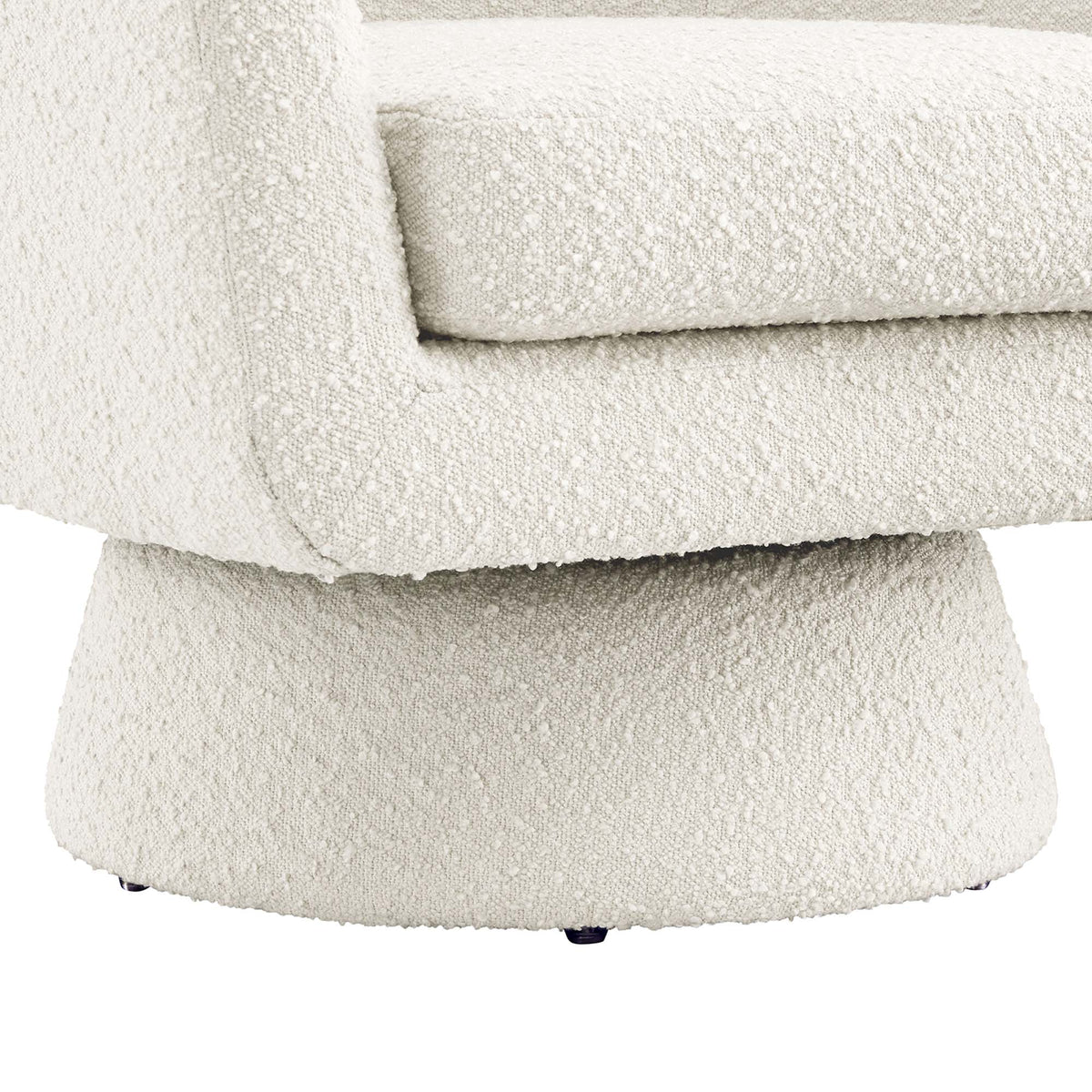 Astral Boucle Fabric Swivel Chair by Modway, photo 8 of 14