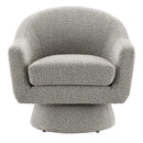 Astral Boucle Fabric Swivel Chair by Modway by HouseOfZazla