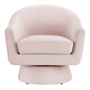 Astral Performance Velvet Fabric and Wood Swivel Chair by Modway by HouseOfZazla