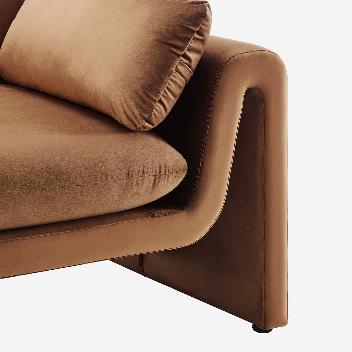 Waverly Performance Velvet Sofa by Modway, photo 7 of 7