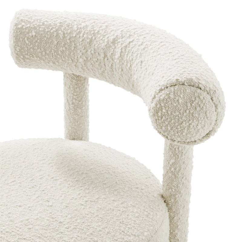 Toulouse Boucle Fabric Dining Chair by Modway, photo 7 of 7