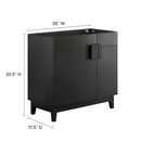 Miles 36" Bathroom Vanity Cabinet by Modway by HouseOfZazla