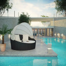 Siesta Canopy Outdoor Patio Daybed by Modway by HouseOfZazla