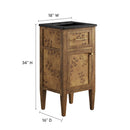 Elysian 18" Wood Bathroom Vanity by Modway by HouseOfZazla