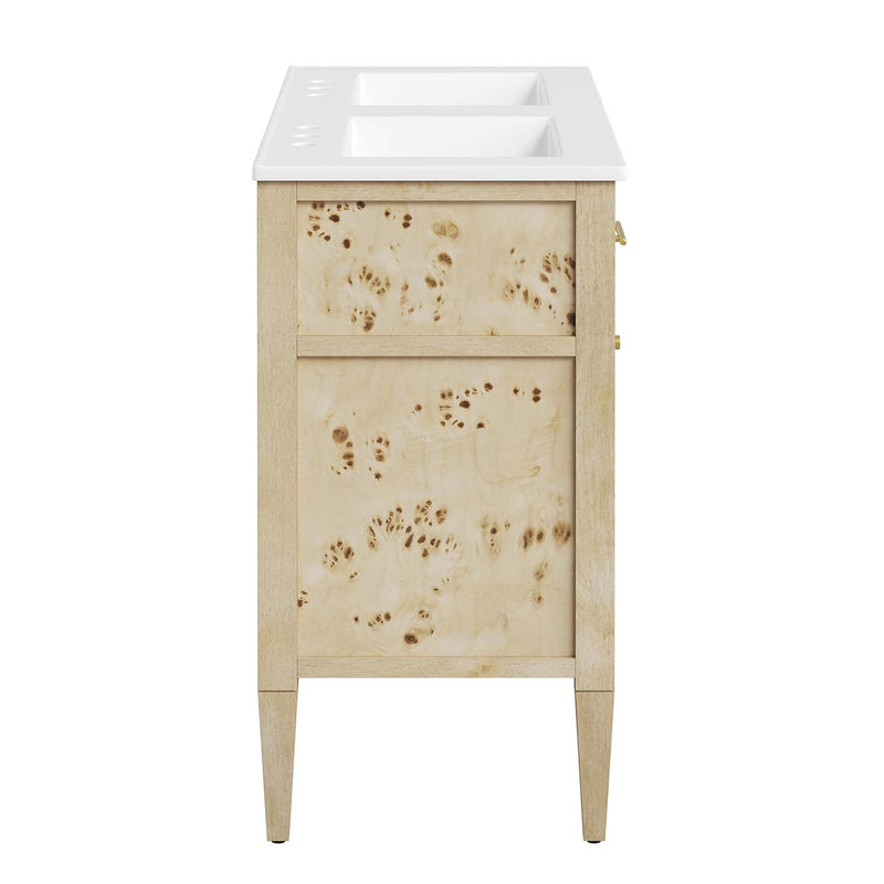 Elysian 48" Double Sink Bathroom Vanity by Modway, photo 5 of 7