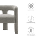 Kayla Boucle Upholstered Armchair by Modway by HouseOfZazla