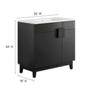 Miles 36" Bathroom Vanity by Modway by HouseOfZazla