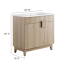 Miles 36" Bathroom Vanity by Modway by HouseOfZazla