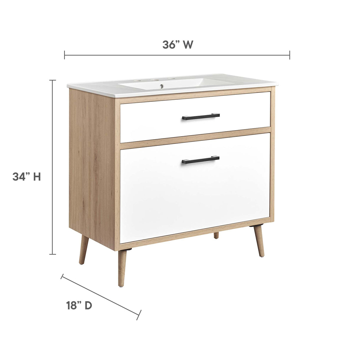 Maverick 24" Bathroom Vanity by Modway, photo 10 of 14