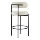 Albie Boucle Fabric Bar Stools Set of 2 by Modway by HouseOfZazla