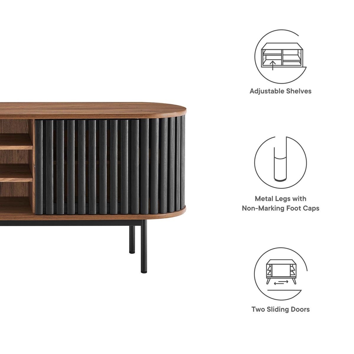 Fortitude 71" TV Stand by Modway, photo 2 of 14