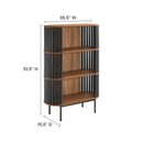 Fortitude Three Tier Display Cabinet by Modway by HouseOfZazla