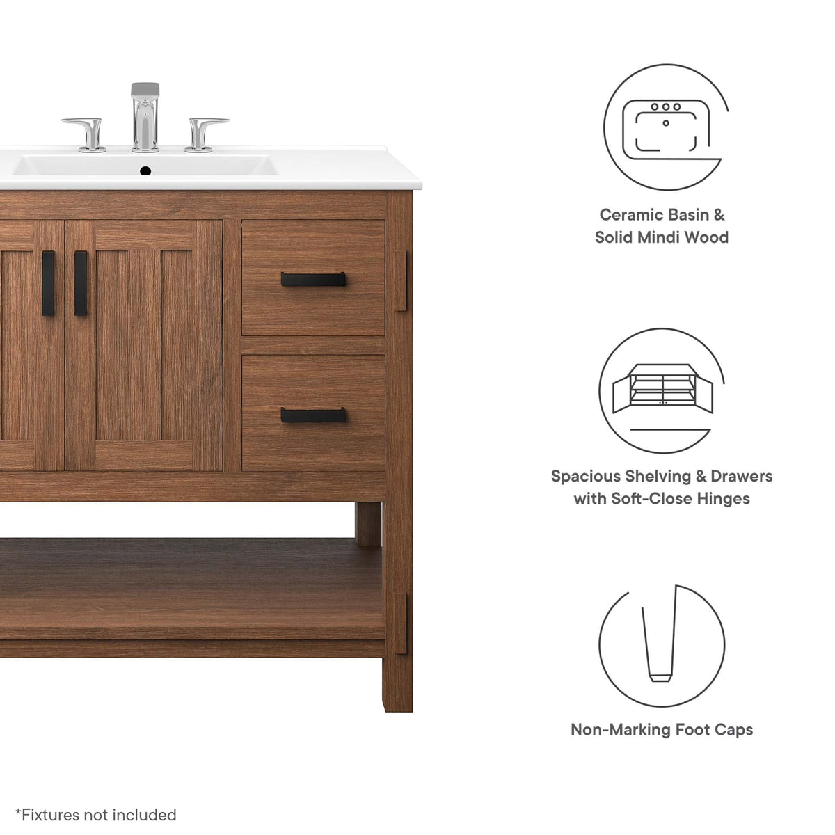 Ashlyn 36" Wood Bathroom Vanity by Modway, photo 2 of 14