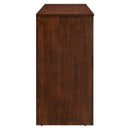 Appia Wood Grain 4-Door Sideboard Storage Cabinet by Modway
