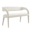 Pinnacle Boucle Fabric Accent Bench by Modway by HouseOfZazla