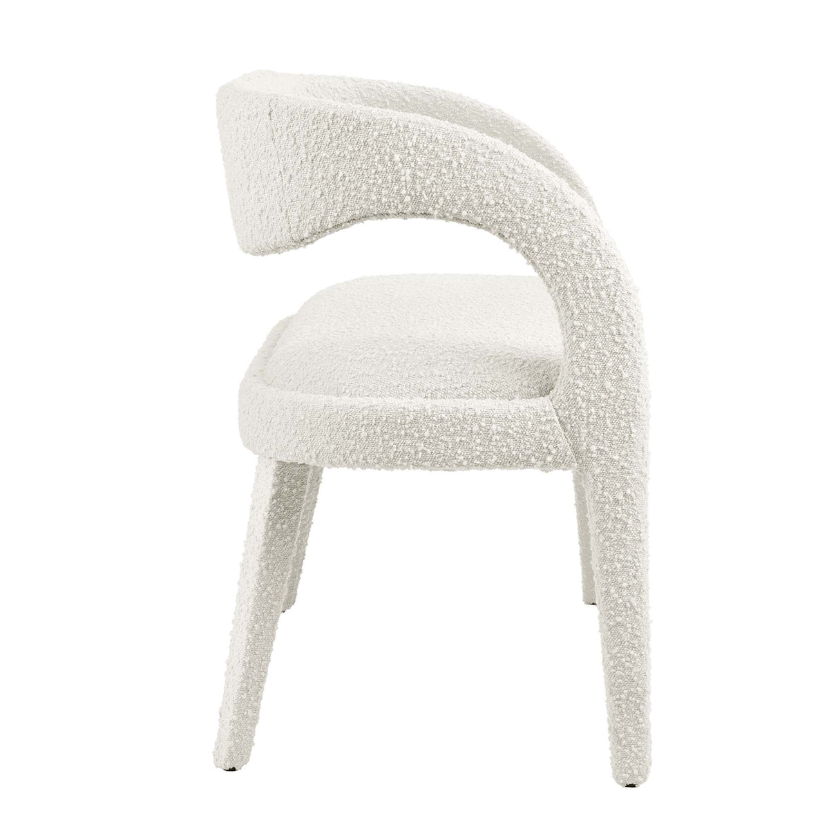 Pinnacle Boucle Fabric Accent Bench by Modway, photo 4 of 14