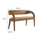 Pinnacle Performance Velvet Accent Bench by Modway by HouseOfZazla