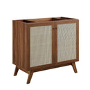 Soma 36" Bathroom Vanity Cabinet with Rattan Doors by HouseOfZazla