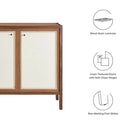 Capri 33" Wood Grain Storage Cabinet by Modway by HouseOfZazla