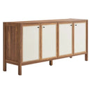 Capri 65" Wood Grain Sideboard Storage Cabinet by Modway by HouseOfZazla