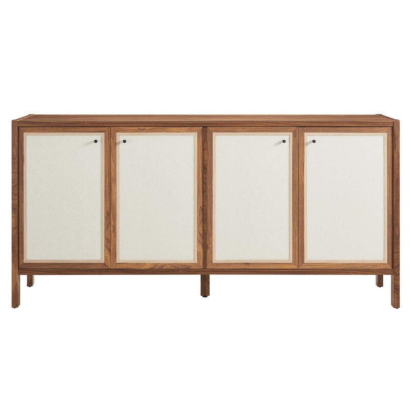 Capri 65" Wood Grain Sideboard Storage Cabinet by Modway, photo 5 of 7
