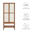 Capri Tall Wood Grain Standing Storage Cabinet by Modway by HouseOfZazla